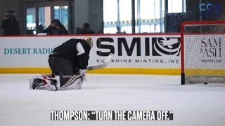LOGAN THOMPSON MIC'D UP Henderson Silver Knights Practice