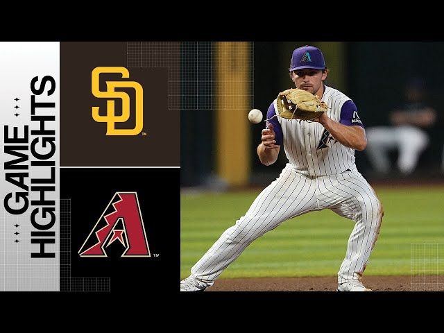 Padres Vs. D-backs Game Highlights (8/12/23) | MLB Highlights