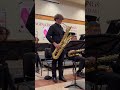 solo on slow burn by ryan fraley at the district 1 jazz fesitval