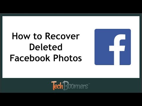 How to Recover Deleted Facebook Photos How to Recover Deleted Facebook Photos