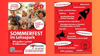 Sommerfest im Lohsepark 24. Juni 2023