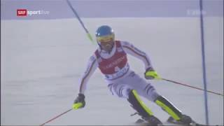 Felix Neureuther 2nd run wins Men's Slalom - Levi FIS Alpine Skiing World Cup 2017