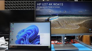 Monitor HP U27 4K s možnosťou bezdrôtového pripojenia