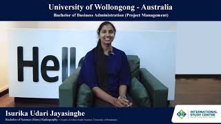 🎓 Isurika Udari Jayasinghe - University of Wollongong for the Master of Public Health Extension