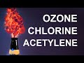 Explosive Photochemistry: Ozone, Chlorine, Acetylene and UV-light!