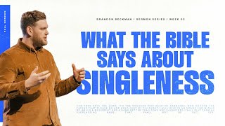 What the Bible Says About Singleness