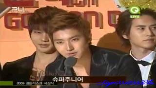 [091210] Super Junior - Disk Bonsang @GDA