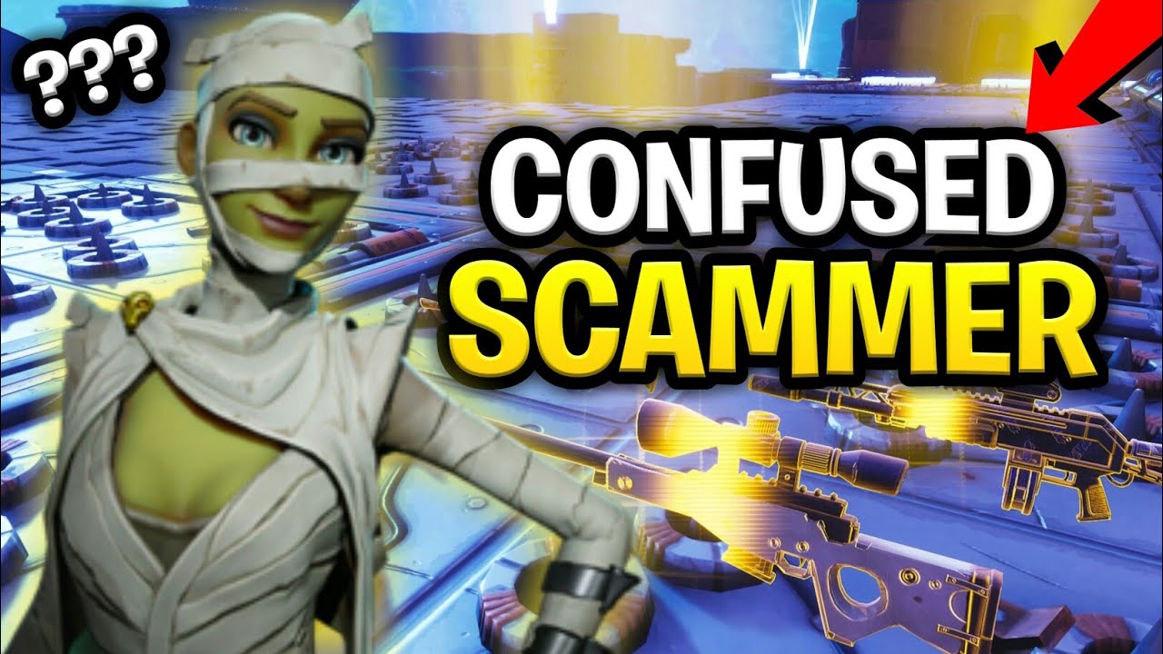 Confused Scammer Loses Rich Inventory Scammer Gets Scammed Fortnite