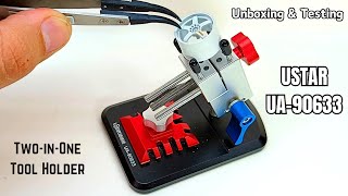 UStar UA-90633 2-in-1 Tool Holder - Unboxing \u0026 Testing | scale modeling