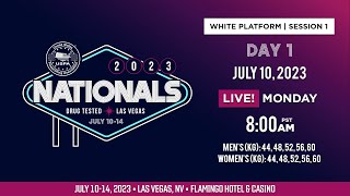 2023 USPA Drug Tested National Powerlifting Championships - Day 1 - White Platform - Session 1