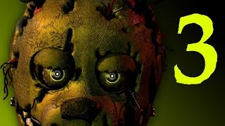 Five Nights at Freddy's 3 Full playthrough Nights 1-6 ,Extras, + No Deaths (No Commentary) (OLD)