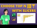 Display Different Top n from a Slicer - EASY Trick Works in Excel or Power BI