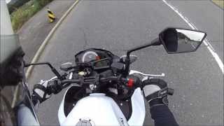 2013 Kawasaki Z250 の試乗