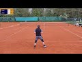 amateur tennis full match lk 16.1 ntrp 4.0 vs lk 20.1 ntrp 3.0