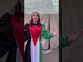 طفلة فلسطينية من قطاع غزة تلقي قصيدة