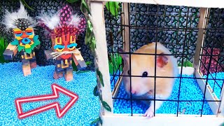 Hamster Maze With Underwater Traps And Cannibals Obstacles Course