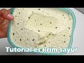 BUAT ES KRIM DARI SAYUR BAYAM - MUDAH DAN TANPA MIXER