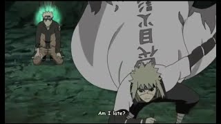 The Epic entrance of fastest shinobi Minato