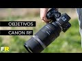 Nuevos Objetivos Canon RF: RF 70-200mm f4L IS USM y RF 50mm f1.8 STM