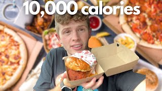 EATING 10,000 CALORIES IN 10 HOURS!