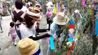 七夕の日の機物神社( 交野市)