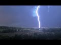 China's capital hit by thousands of lightning strikes! Darkness storm bring strong wind to Beijing