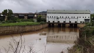 Gajanur Dam All Gates Open