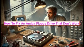 How to repair YOUR busted AMIGA floppy drive and PiMiga4 on a intel I7 mac mini