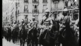 French cavalry in Paris (1915)