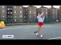 intermediate tennis lesson how to hit the perfect forehand in 3 steps