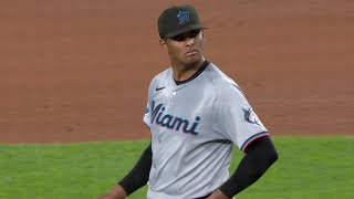 Edward Cabrera strikes out 9 Nationals over 6 innings of work on 9/13/24