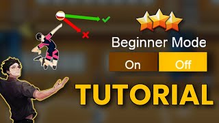 TUTORIAL ► Beginner Mode OFF ► The Spike Mobile. Volleyball 3x3