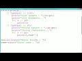 Python Program - Length of List or String