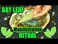 BAY LEAF MANIFESTATION RITUAL │ HOW TO ATTRACT WITH THE NEW MOON USING BAY LEAVES!