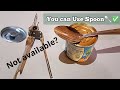 How to open a Can /Tin without a Can Opener in an Emergency.