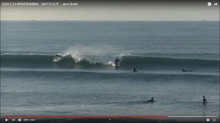 2020.2.24 湘南波情報動画　AM7:15 辻堂　Jerry Smith