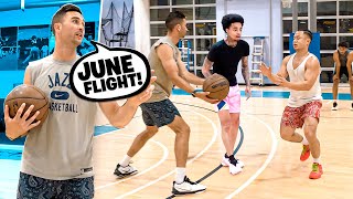 I HIRED AN NBA BASKETBALL TRAINER FOR JUNE FLIGHT!