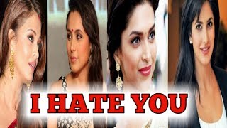 Bollywood actresses who hate each other and reasons are astonishing