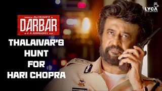 Thalaivar's Hunt for Hari Chopra | Darbar Movie Scene | Rajini | Sunil Shetty | Lyca