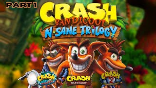 Crash Bandicoot N. Sane Trilogy - Part 1 (PS4)