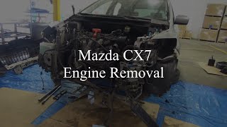 CX7 Engine Removal Time Lapse