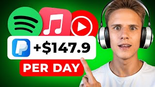 EARN $1.54 PER EVERY SONG LISTENED (I Tried It) - Make Money Online