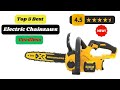 Cordless Chainsaw Review  in 2024 | Top 5 Best Electric Chainsaws Cordless