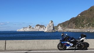 【モトブログ】#12　2019 和歌山ツーリング第2弾　白崎海岸・みかんの丘　【GSX-R1000】