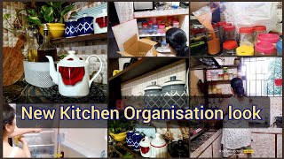 New Kitchen Organisation | New Kitchen look | Plastic free kitchen | Fridge organisation |