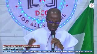 Day 10 DECLARATION By PASTOR M B  AREMU