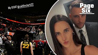 Caitlin Clark’s boyfriend, Connor McCaffery, calls her his ‘GOAT’ after Iowa loses NCAA championship