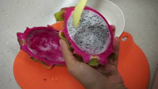 Dole Korea Dragon Fruit(칼로리 낮은 돌코리아 용과 맛있게 먹는방법)