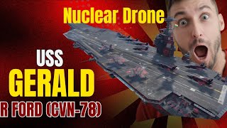 USS R Gerald FORD Aircraft Carrier set up | Nuclear Drone & F-35 LIGHTENING, Modern warships