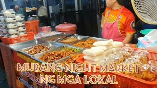 Bangkok Thailand Night Market near Huai Kwang Station MRT Station Bangkok Thailand 2024 November